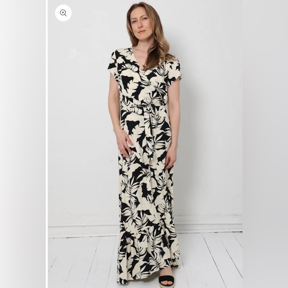XIX Palms X Tribal Society Wrap Up Maxi Dress